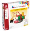 MAGNA-TILES Builder 32-Piece Magnetic Construction Set, The ORIGINAL Magnetic Building Brand view 2
