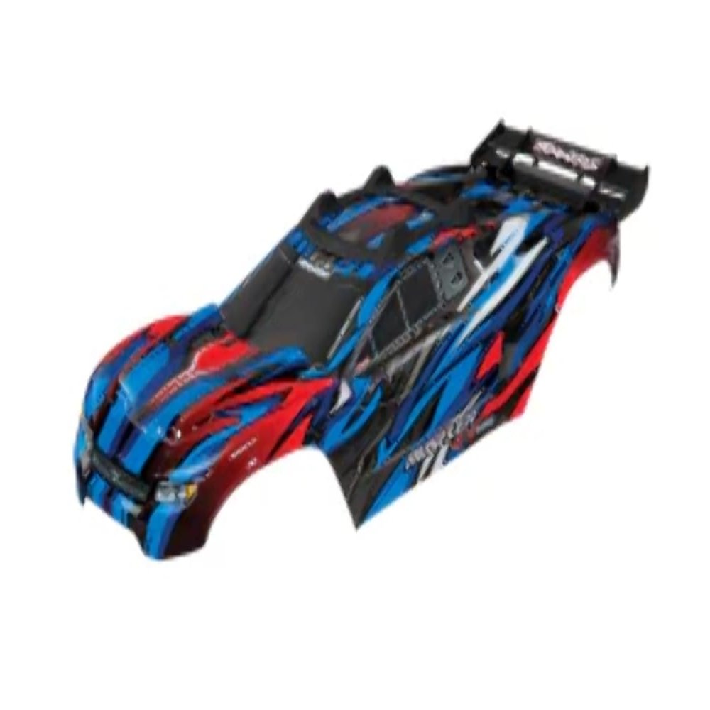 Traxxas 6717A Body, Blue: Rustler 4X4 VXL