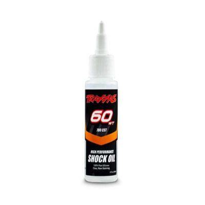 Traxxas Oil, Shock (60 wt, 700 CST, 60cc) (Silicone)