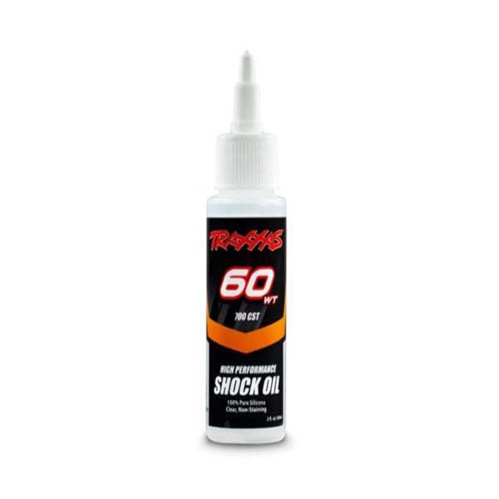 Traxxas Oil, Shock (60 wt, 700 CST, 60cc) (Silicone)