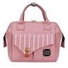MOMIGO Diaper Bag Backpack- Baby Waterproof Multi-Function Mini Smart Diaper Bag Backpack With Insulation Pocket Baby Messenger for Outdoor & Working Mothers, Small Size (Pink) view 1