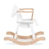PINOLINO Rocking horse with ring, white/natural 242458 view 1