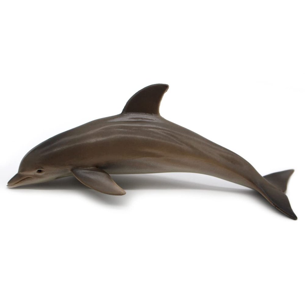 SmilerSmile Solid Sea Animals Educational Toys,Simulation Ocean Shark Sea Creature Toy for Toddlers Kids (Dolphin)