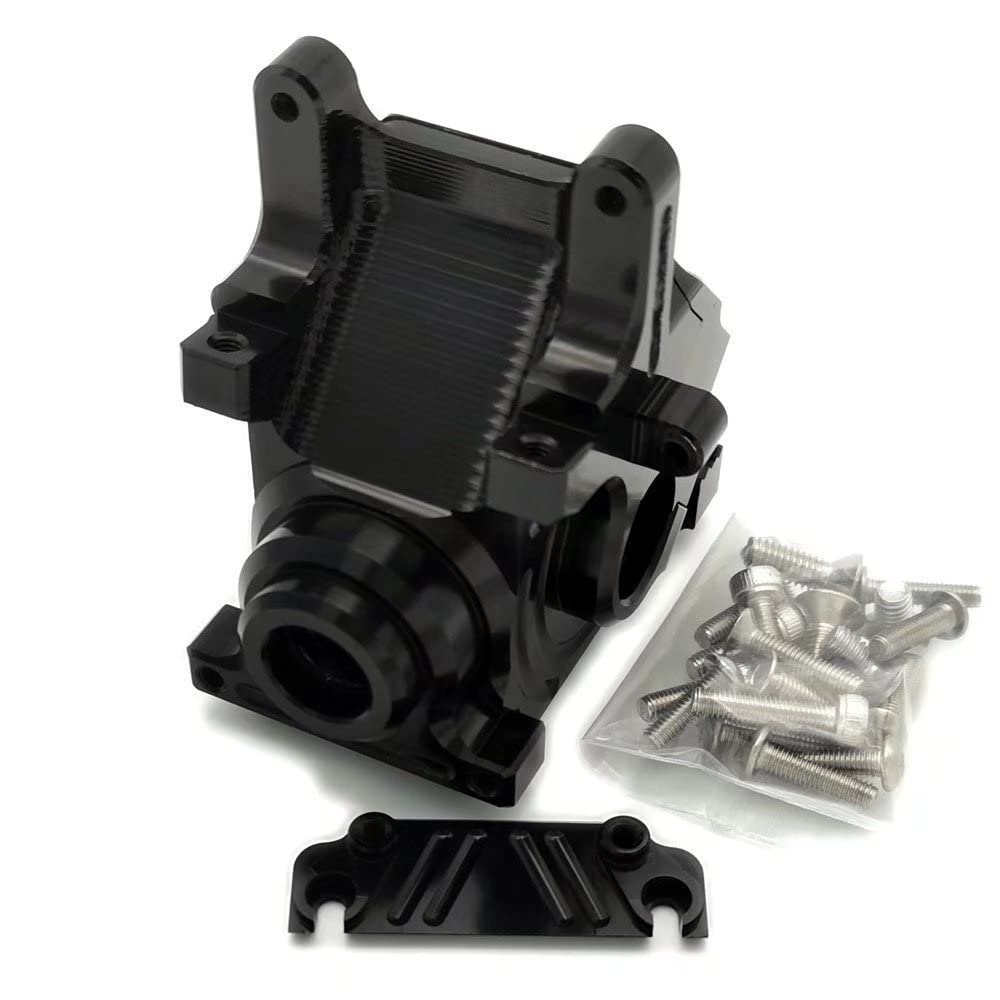 Aluminum Front or Rear Differential Gearbox Case Black for ARRMA KRATON Typhon Talion Limitless AR310427 AR310854