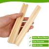 RHBLME 20 Pack Wooden Scrabble Tile Holders, Letter Replacement Racks Word Tray for Crafts, Game Stands, Mexican Train, Mahjong, and More view 3