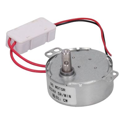 5RPM 24V 50TYC DC Motor, Brushless Micro Reduction Motor, Synchronous Directional Motor CW Electric Equipment for RC Car, Robot Model, DIY Engine Toys