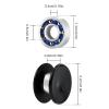 20 Pack Fidget Spinner Bearing and Cap Replacement Set, Chrome Steel Bearing Balls, High Speed 13mmx7mmx4mm Bearings Single Sealed Small Bearings for Fidget Spinner view 2