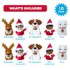 Elf On The Shelf Finger Puppets, 10 Pc. - Party Favors, Educational, Bath Toys, Story Time, Floating Pool Toys, Beach Toys, Finger Toys, Playtime view 2