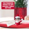 Elf On The Shelf Finger Puppets, 10 Pc. - Party Favors, Educational, Bath Toys, Story Time, Floating Pool Toys, Beach Toys, Finger Toys, Playtime view 3