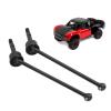 Front Wheel CVD Drive Shaft, Stable and Durable RC Car Drive Shaft, Heavy Duty Replacement Part for Off-Road Racing Enthusiasts and Hobbyists(Black) view 2