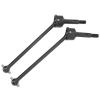 Front Wheel CVD Drive Shaft, Stable and Durable RC Car Drive Shaft, Heavy Duty Replacement Part for Off-Road Racing Enthusiasts and Hobbyists(Black) view 3