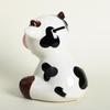 123Arts Ceramic Cow Money Bank Piggy Bank Ornament Decoration view 3