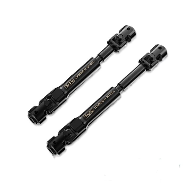 Junfac Junfac Scale Hardened Steel Universal Shaft for Traxxas Tr
