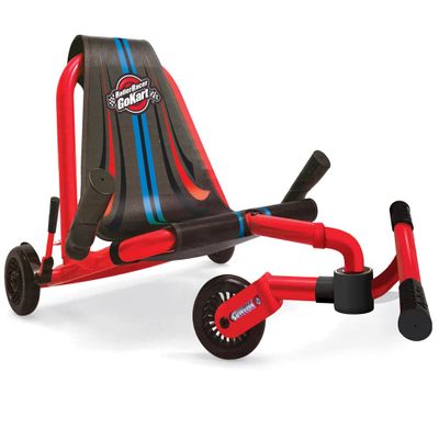 Roller Racer Go Kart, Swing Side-to-Side for Amazing Ride, Powered by Zig-Zag Motion, Rides on Any Hard Surface (Indoors and Outdoors)