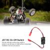 Dilwe RC Switch Receiver, Plastic 25cm WearResistant RC Power On Off Switches JST Car Upgrade Spare Part view 4