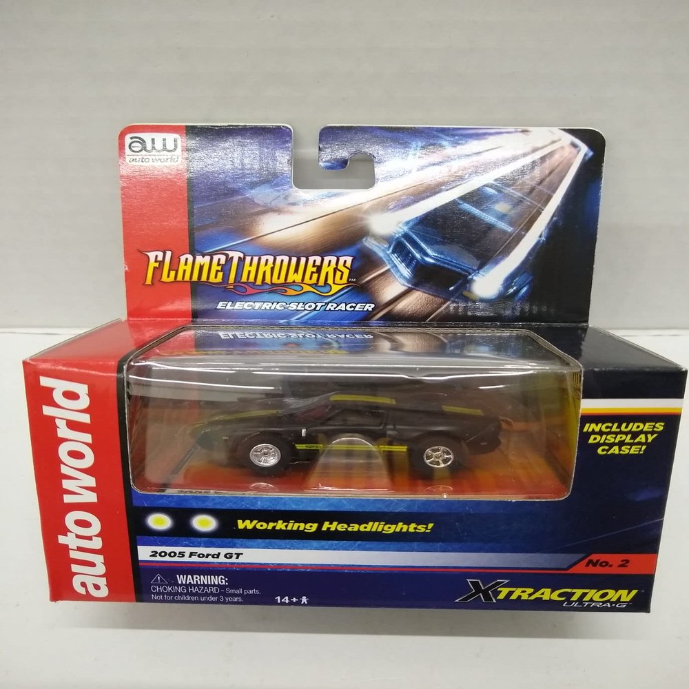 Auto World SC267 2005 GT HO Scale Electric Slot Car - Black
