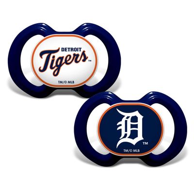 BabyFanatic Pacifier 2-Pack - MLB Detroit Tigers - Officially Licensed League Gear