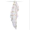 Lulujo Baby Cotton Muslin Swaddle Blanket, 47 x 47, Football view 3