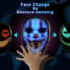 Gootus Face Transforming LED Mask with App Controlled - Halloween Costumes for Kids, Light Up Mask with Gesture Sensing, Boys Toys Gifts for Birthday Costume Christmas view 3