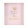 Depesche Compliment Photo Frame - White - 3.3" x 2.3" x 0.75" (11625-013) view 1