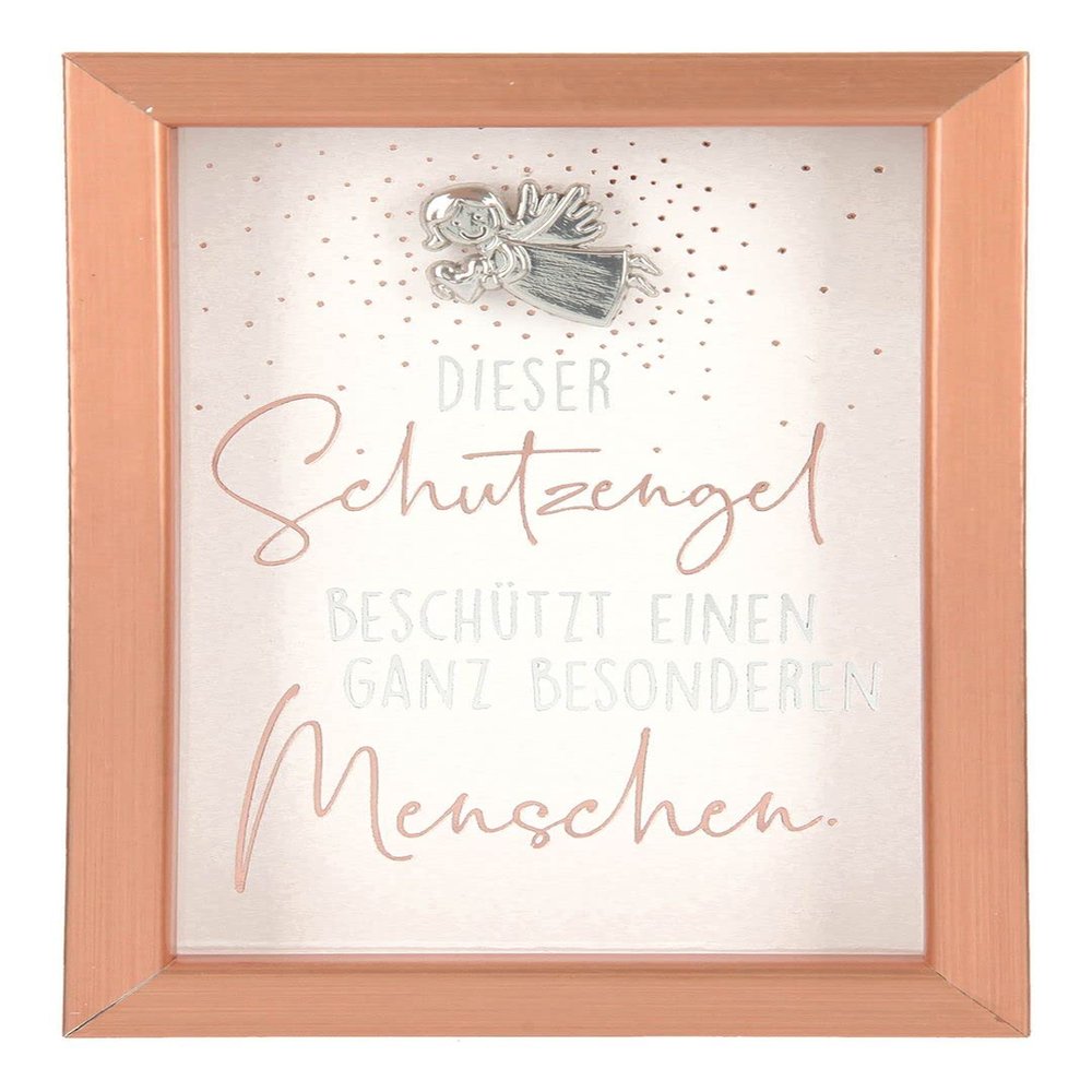 Depesche Compliment Photo Frame - Bronze - 3.3" x 2.3" x 0.75" (11625-006)