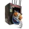 TriAction Toys Boglins Dark Lords 8-Inch Foam Monster Puppet Exclusive, Crazy Clown | Creepy Hand Puppets, Action Figures for Imaginative Playtime | Collectible Retro '80s Toys for Kids,White view 2