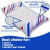 BASMARY Pool Hammock Floats - Adult Pool Float - 2Pack Swimming Hammock - Inflatable Cup Holders & Travel Bag Included view 2