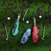 3 Pcs Mini Golf Sports Set 1:12 Miniature Dollhouse Accessories Golf Club Toy Set for Dollhouse Decoration Realistic Miniature Accessories for Kids Durable House view 4