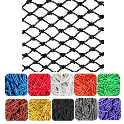 LUOFDCLDDD Fence Net Protective Net, Anti-Fall Net, Garden Plants Flowers Vegetables Black Climbing Net, Children's Baby Pet Loft Stairs Balcony Window Safety Net, Grid 8Mm * 5Cm/3 * 7M
