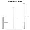 CUSTOM SABER RGB Light Saber 12 Colors Changing,4 Set Sound Fonts Metal Hilt Light Saber, Rechargeable, Support Dueling, Volume Adjustable Light Sabers for Adults with Convertec Wheel-Silver view 3