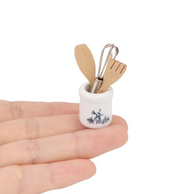 1:12 Scale Accessories Utensils and Eggbeater Dollhouse Kitchen Food Tableware Ornament High Simulation Miniatures Candy Food Model