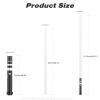 CUSTOM SABER RGB Light Saber 12 Colors Changing,4 Set Sound Fonts Metal Hilt Light Saber, Rechargeable, Support Dueling, Volume Adjustable Light Sabers for Adults with Convertec Wheel-Black view 3