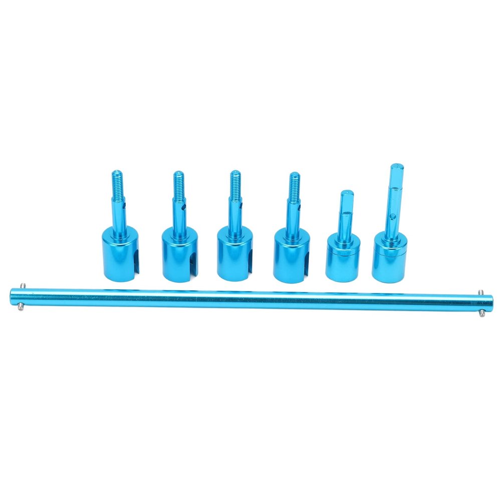 Dilwe Propeller Joint Shaft Set, Aluminum Alloy Intermediate Steering Drive Shaft Joint Set RC Accessories Compatible with TT01 Flat Sports Car Upgrade Parts
