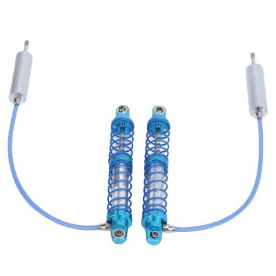 Dilwe RC Shock Absorbers, 2pcs Aluminum Alloy Negative Pressure Shock Damper Adjustable Springs Shock Absorber for 1/10 RC Car Model(110mm)