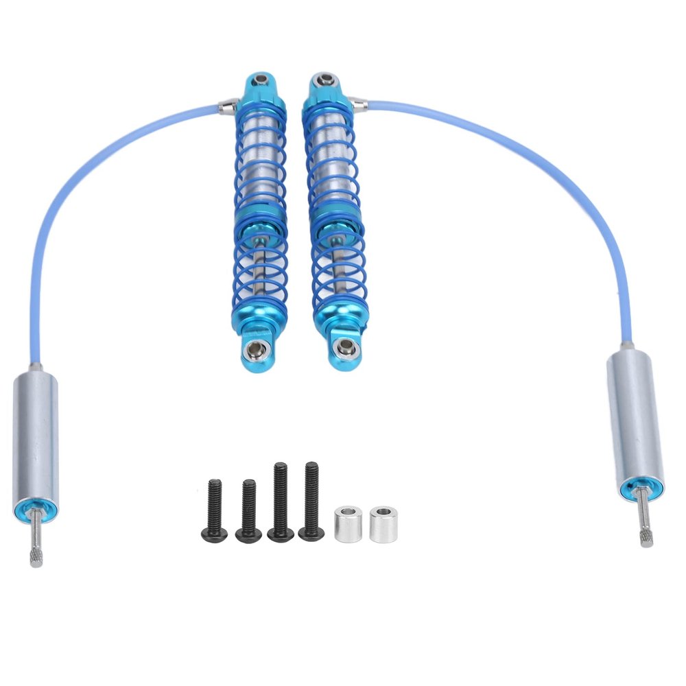 Dilwe RC Shocks Absorber, 2pcs Aluminum Alloy Negative Pressure Shock Damper Adjustable Shock Absorber for 1/10 RC Car Model(100mm)