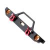 FriHobby for SCX24 Front Bumper Aluminum Compatible with Axial SCX24 Deadbolt 90081 1/24 RC Crawler Accessories view 4