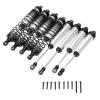 RC Shock Absorber Set, Aluminum Alloy Front and Rear Shock Absorber RC 1/7 Accessories Compatible for UDR(Black) view 4