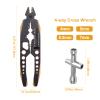 FriHobby Metal Shock Absorber Pliers Ball Head Pliers Clip Multi-Function RC Tools for Traxxas Arrma Axial Redcat Losi Tamiya HSP HPI Exceed Cars (Black Gold) view 2