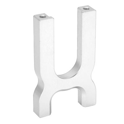 RC Motor Mount, Aluminum Alloy Motor Mount with Screw Available for Arrma 6S V4 1/7 Mojave RC Car Part(Silver)
