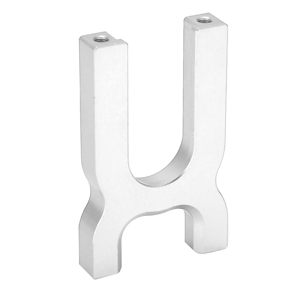 RC Motor Mount, Aluminum Alloy Motor Mount with Screw Available for Arrma 6S V4 1/7 Mojave RC Car Part(Silver)