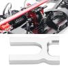 RC Motor Mount, Aluminum Alloy Motor Mount with Screw Available for Arrma 6S V4 1/7 Mojave RC Car Part(Silver) view 4
