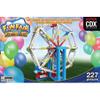 CDX Blocks: Fun Fair Ferris Wheel - 227 Pieces, Brick Building Set, Amusement Park Ride Model, Promotes STEM Learning view 2