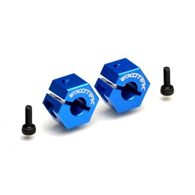 EXOTEK RACING LLC Dr10 Rear Clamping Hex 7075 1 Pair ETK1977 Electric Car/Truck Option Parts