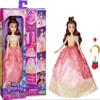 Disney Princess Life Belle Fashion Doll, 10 Outfit Combinations, Fashion Doll Clothes and Accessories, Toy for Kids 3 Years Old and Up view 1