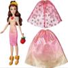 Disney Princess Life Belle Fashion Doll, 10 Outfit Combinations, Fashion Doll Clothes and Accessories, Toy for Kids 3 Years Old and Up view 4