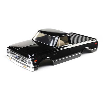 Losi 1972 Chevy C10 Pickup Body Set Black V100 LOS230101 Car/Truck Bodies Wings & Decals