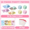 JOYIN 28 Packs Valentines Day Gift Cards with Infinity Magic Toys, Colorful Hand-Held Flip Toy, Stress Relief Fidget Toys for Kids Valentine Party Favors, Classroom Exchange and Goodie Bag Stuffers view 2
