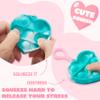 JOYIN 28 Packs Valentines Day Gift Cards with Pop Bubble Fidget Toys Heart Keychain, Stress Relief Fidget Toy for Kids Adult Party Favors, School Classmate Valentines Gifts view 4