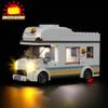 Brick Shine GC Light Kit for Holiday Camper Van 60283 (Model Set is not Included) (Classic) view 2