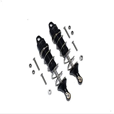 GPM for LOSI 1/10 LASERNUT Tenacity U4 LOS03028 Aluminum Rear Thickened Spring DAMPERS 101MM -12PC Set (Black)